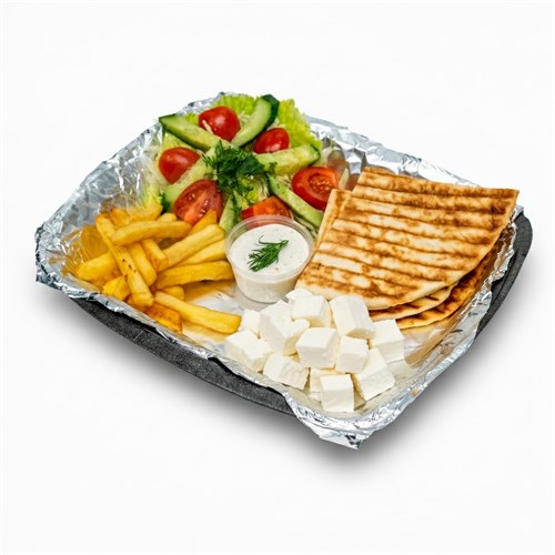 Тарелка Сувлаки Веган 1003824